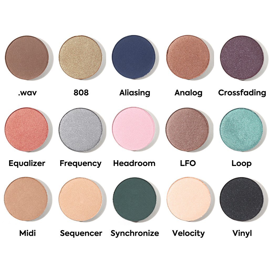 Natural Pressed Eye Shadow Refill (15 Farben) Lidschatten HIRO Cosmetics - Genuine Selection