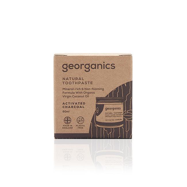 Natural Toothpaste (3 Varianten) Zahnpflege Georganics Activated Charcoal - Genuine Selection