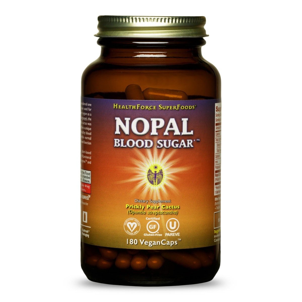 Nopal Blood Sugar™ Nahrungsergänzungsmittel HealthForce SuperFoods - Genuine Selection