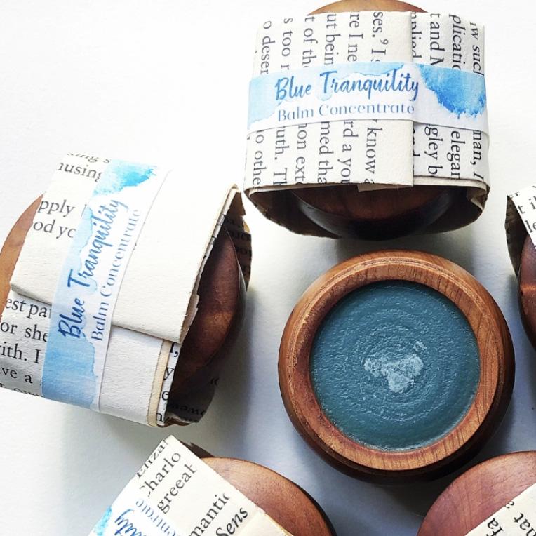 Organic Blue Tranquility Balm Concentrate Tagespflege Natural Wisdom - Genuine Selection