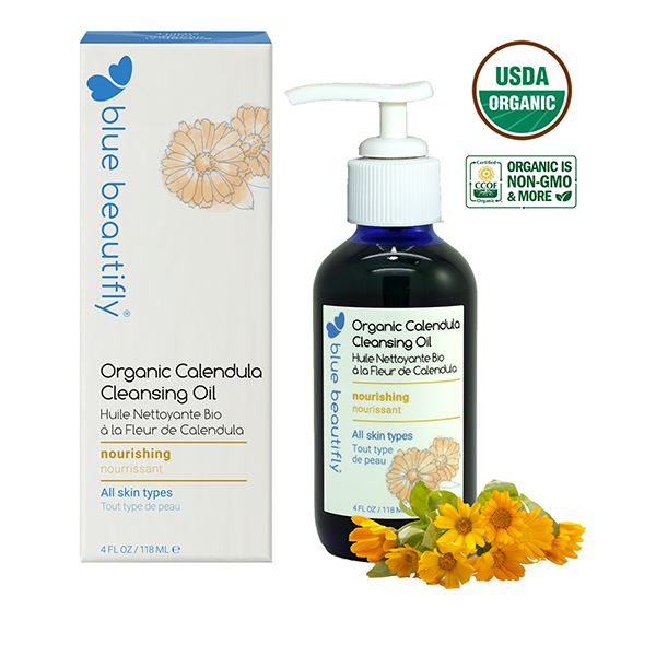 Organic Calendula Cleansing Oil Reinigung Blue Beautifly - Genuine Selection