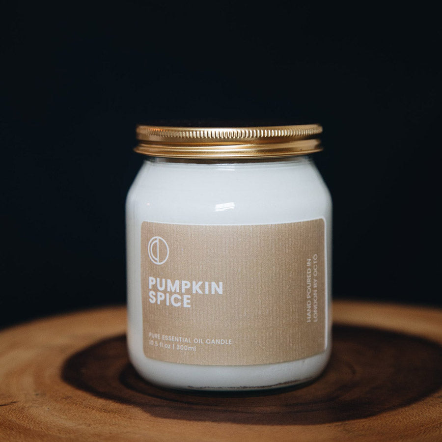 Pumpkin Spice Scented Candle Kerzen Octo & Co. - Genuine Selection