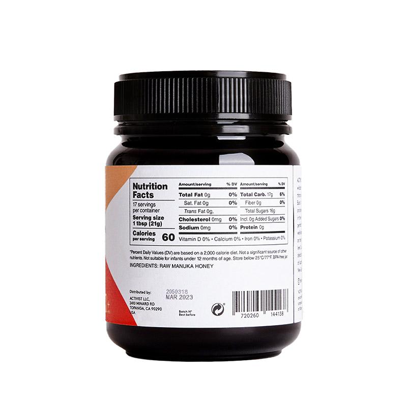 Raw Mānuka Honey 100+ MGO Nahrungsergänzungsmittel Activist - Genuine Selection