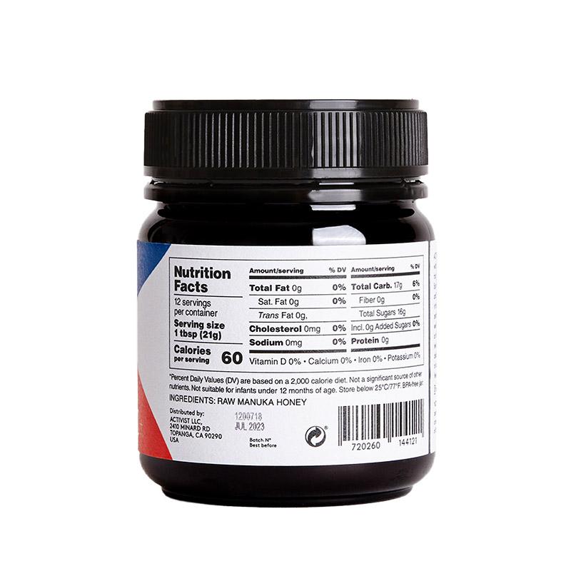 Raw Mānuka Honey 850+ MGO Nahrungsergänzungsmittel Activist - Genuine Selection