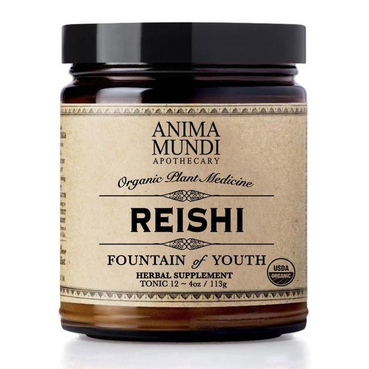 REISHI : Fountain of Youth 100% Organic Extract Powder Nahrungsergänzungsmittel Anima Mundi Apothecary - Genuine Selection