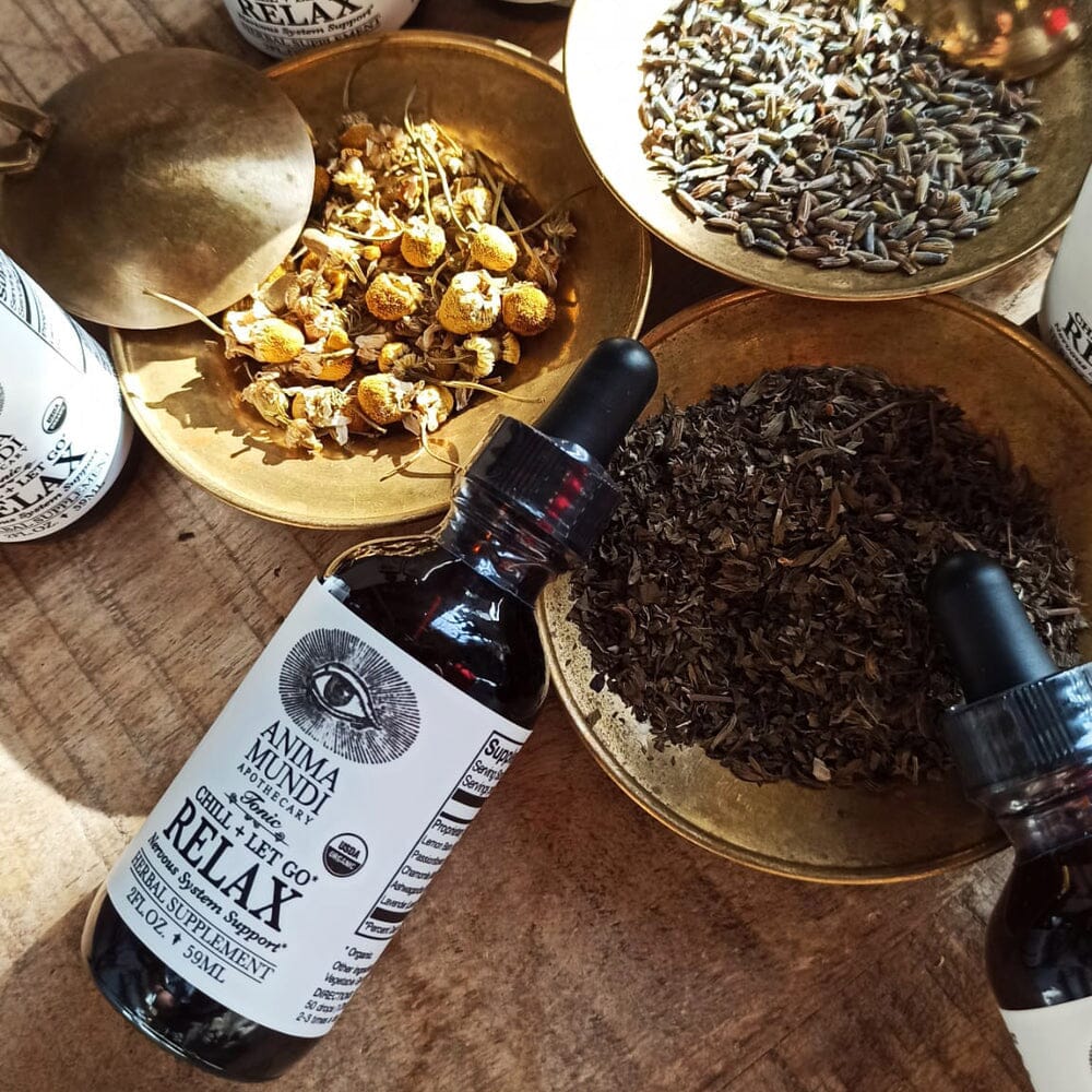 RELAX Tonic | Nervous System Support Nahrungsergänzungsmittel Anima Mundi Apothecary - Genuine Selection