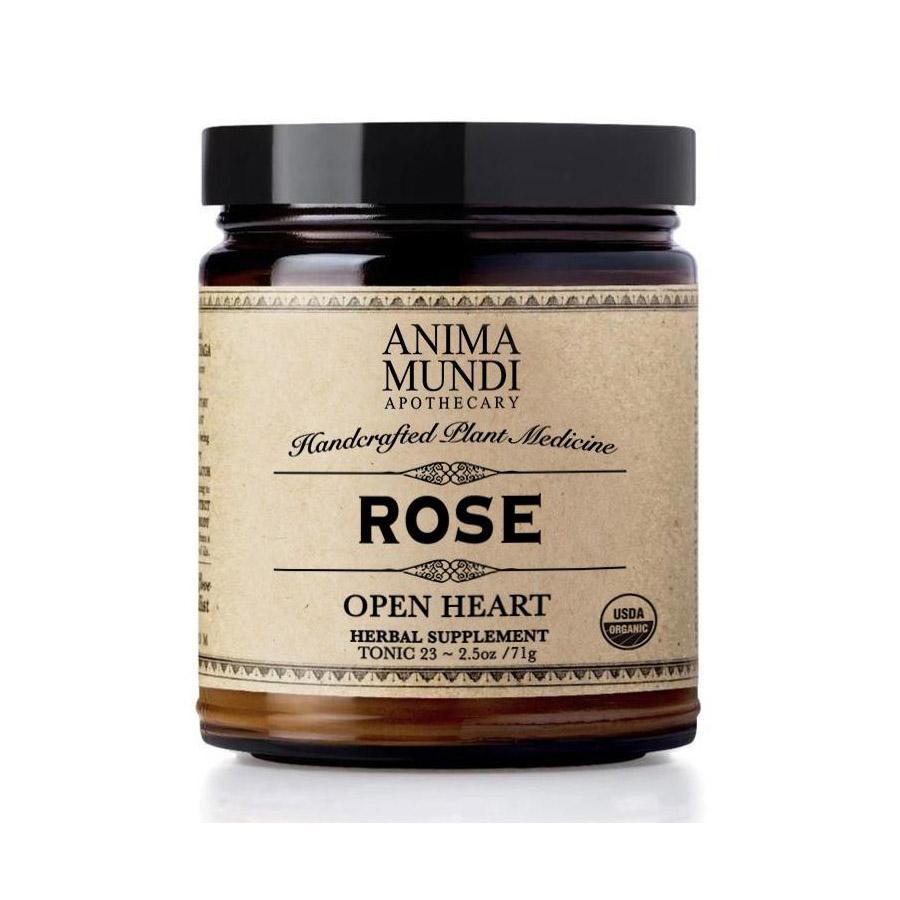 ROSE Powder - Open Heart Nahrungsergänzungsmittel Anima Mundi Apothecary - Genuine Selection