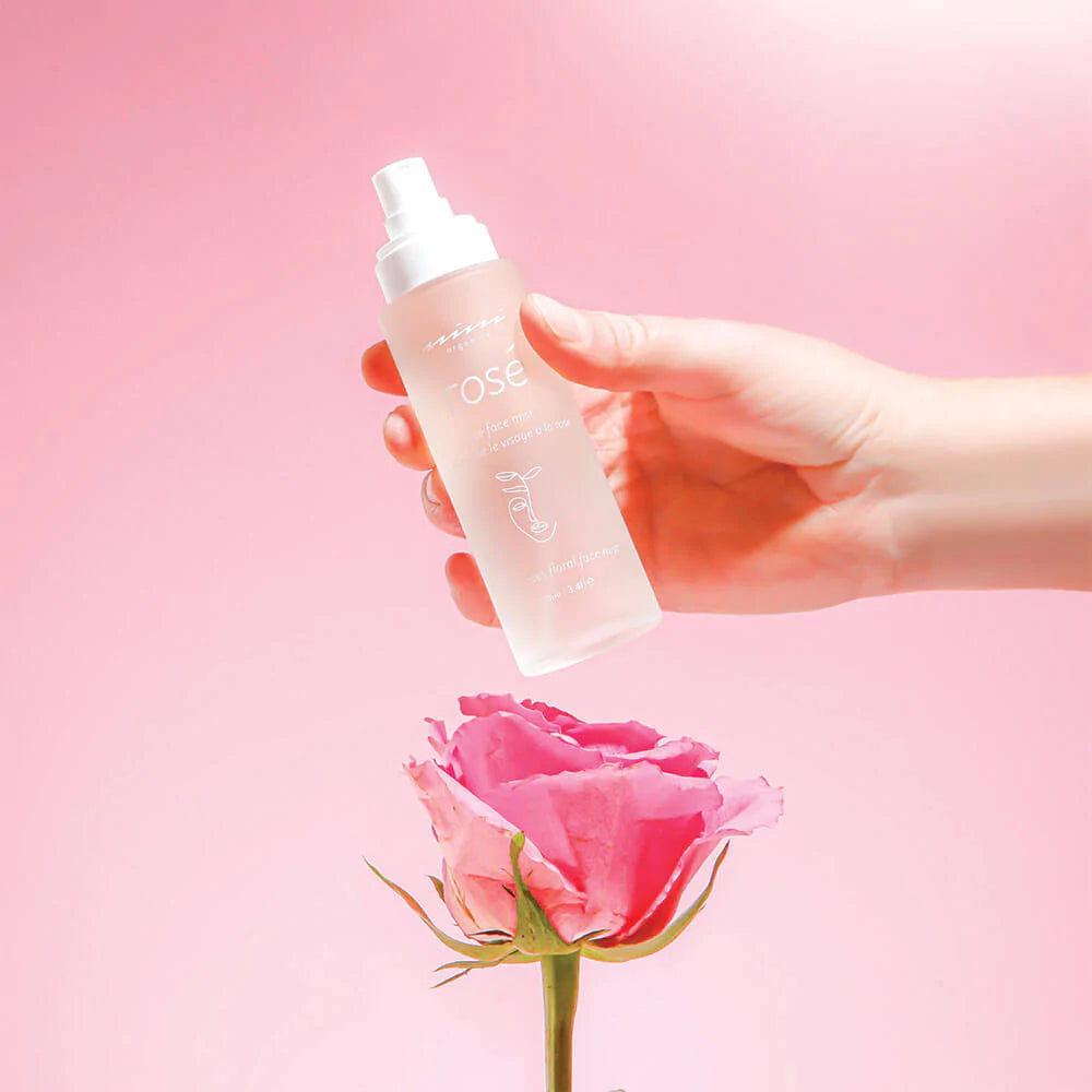 Rosé - Rose Water Face Mist Toner NINI Organics - Genuine Selection