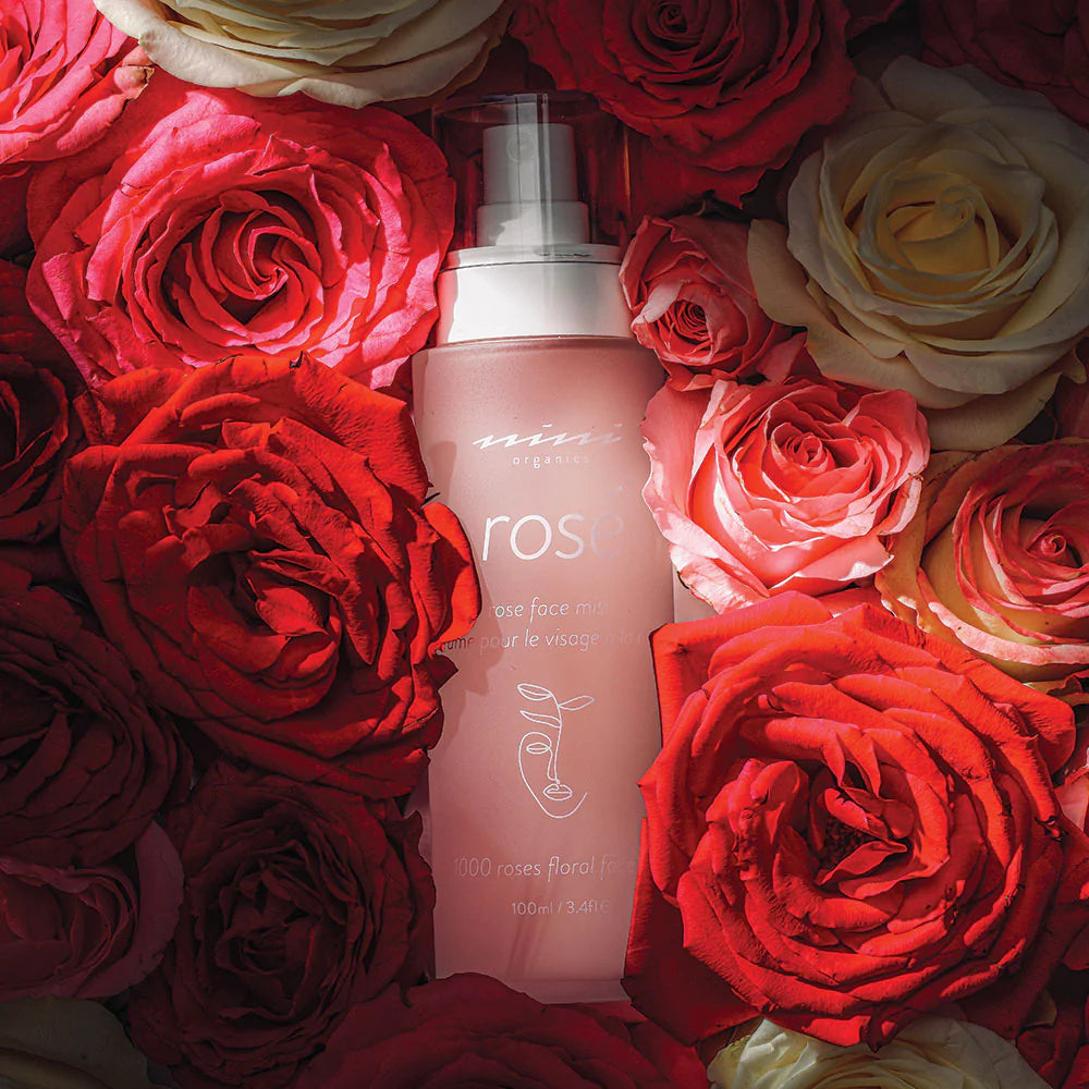 Rosé - Rose Water Face Mist Toner NINI Organics - Genuine Selection