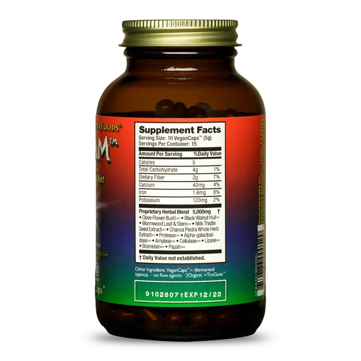 SCRAM™ - Herbal Microbial &amp; Detox Support Nahrungsergänzungsmittel heal - Genuine Selection