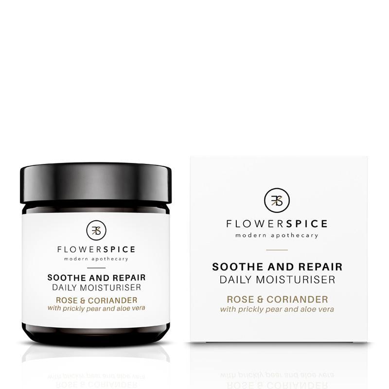 Soothe And Repair Daily Moisturiser Rose & Coriander Tagespflege Flower and Spice 60ml - Genuine Selection
