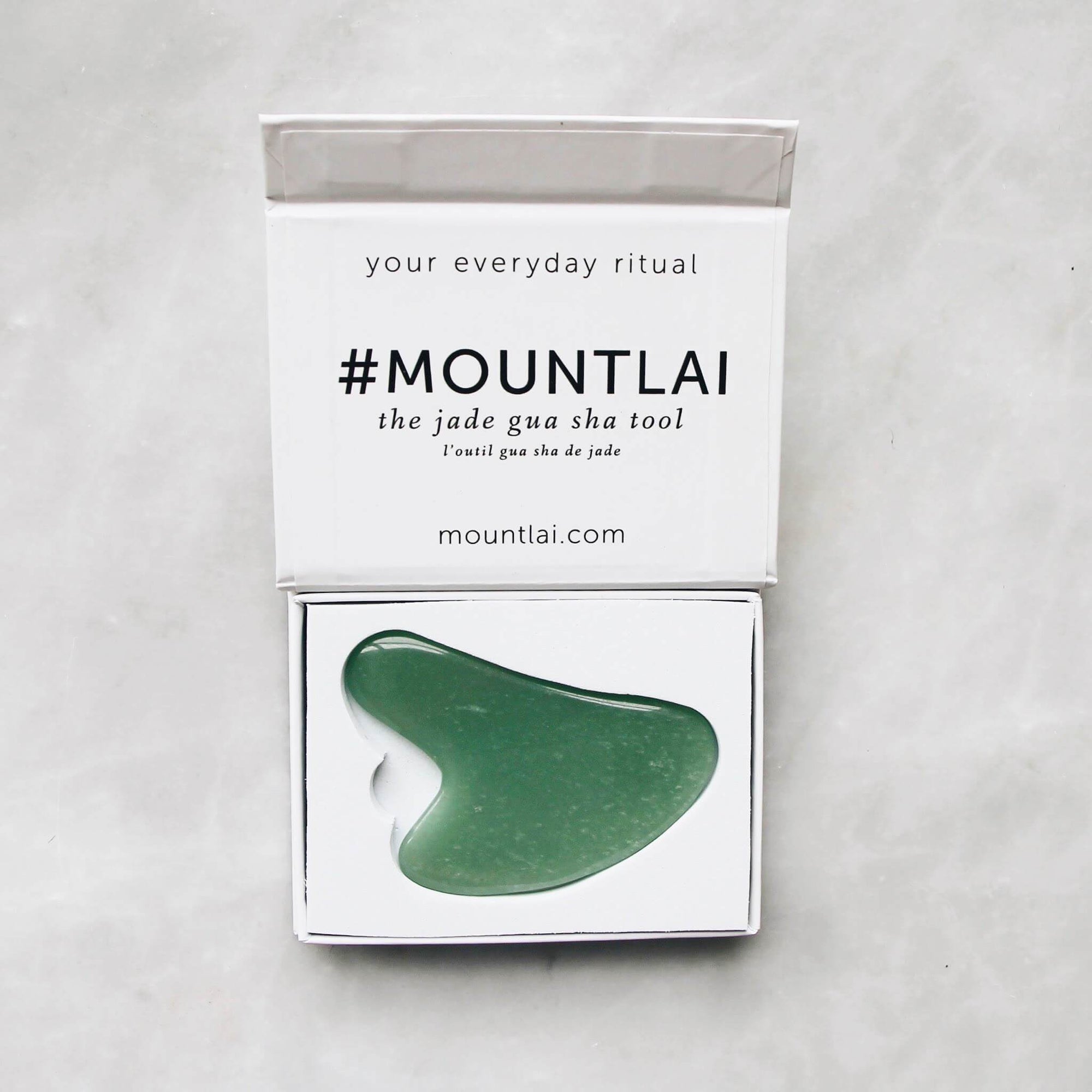 The Jade Gua Sha Tool Facial Tools Mount Lai - Genuine Selection