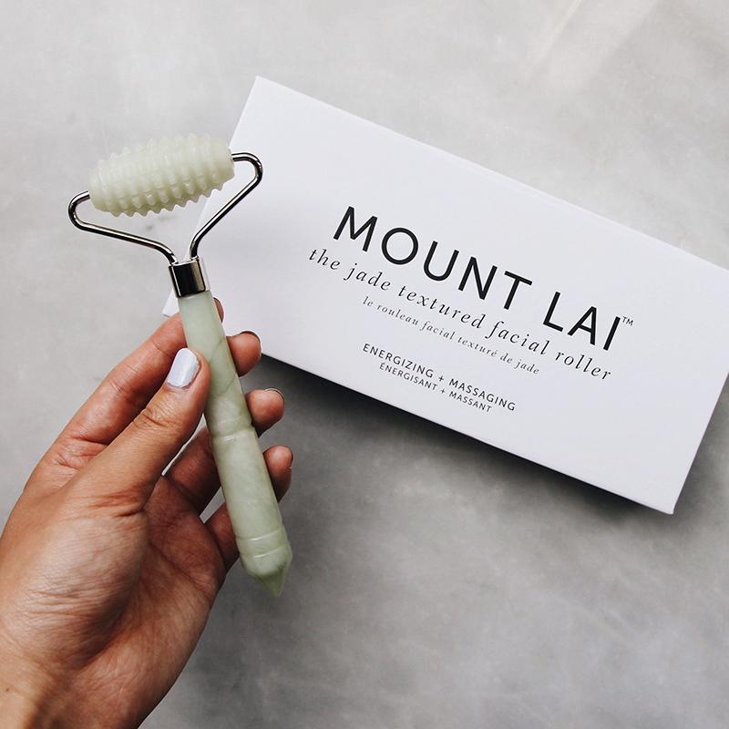 The Jade Textured Facial Roller Facial Tools Mount Lai - Genuine Selection
