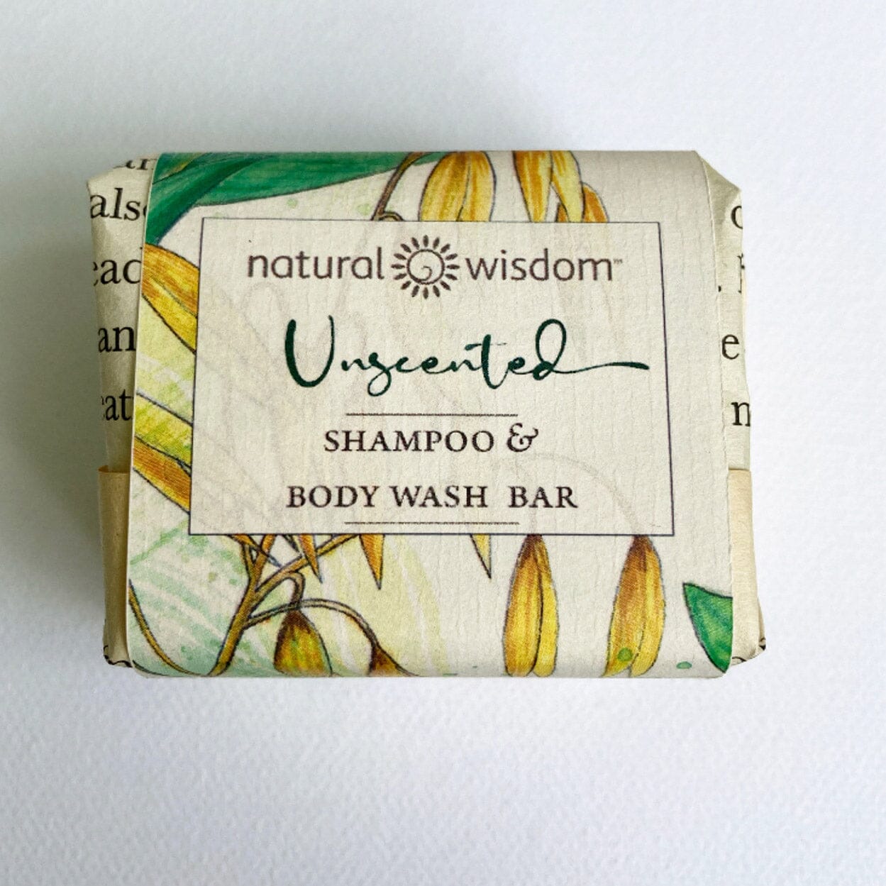 Unscented Oat Cream Shampoo & Body Wash Bar Shampoo Natural Wisdom - Genuine Selection